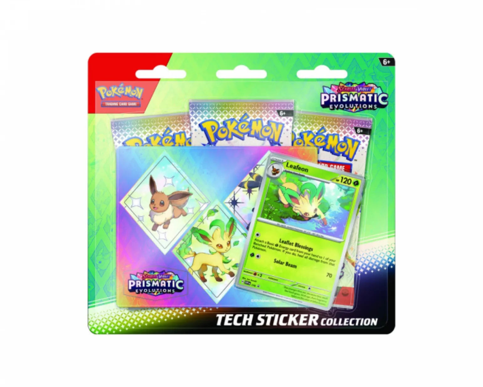 Scarlet & Violet 8.5: Prismatic Evolutions Tech Sticker Collection