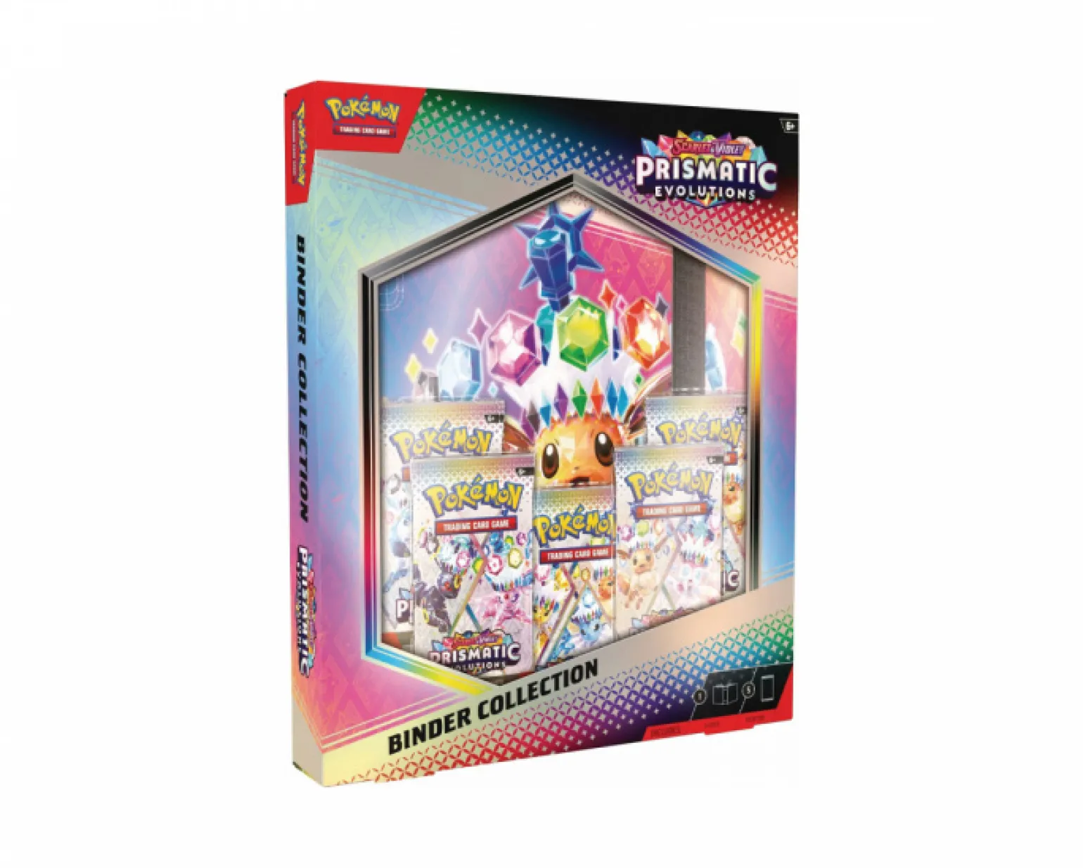 Scarlet & Violet 8.5: Prismatic Evolutions Binder Collection