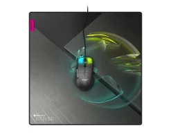 Sense Icon SQ Mousepad - Black