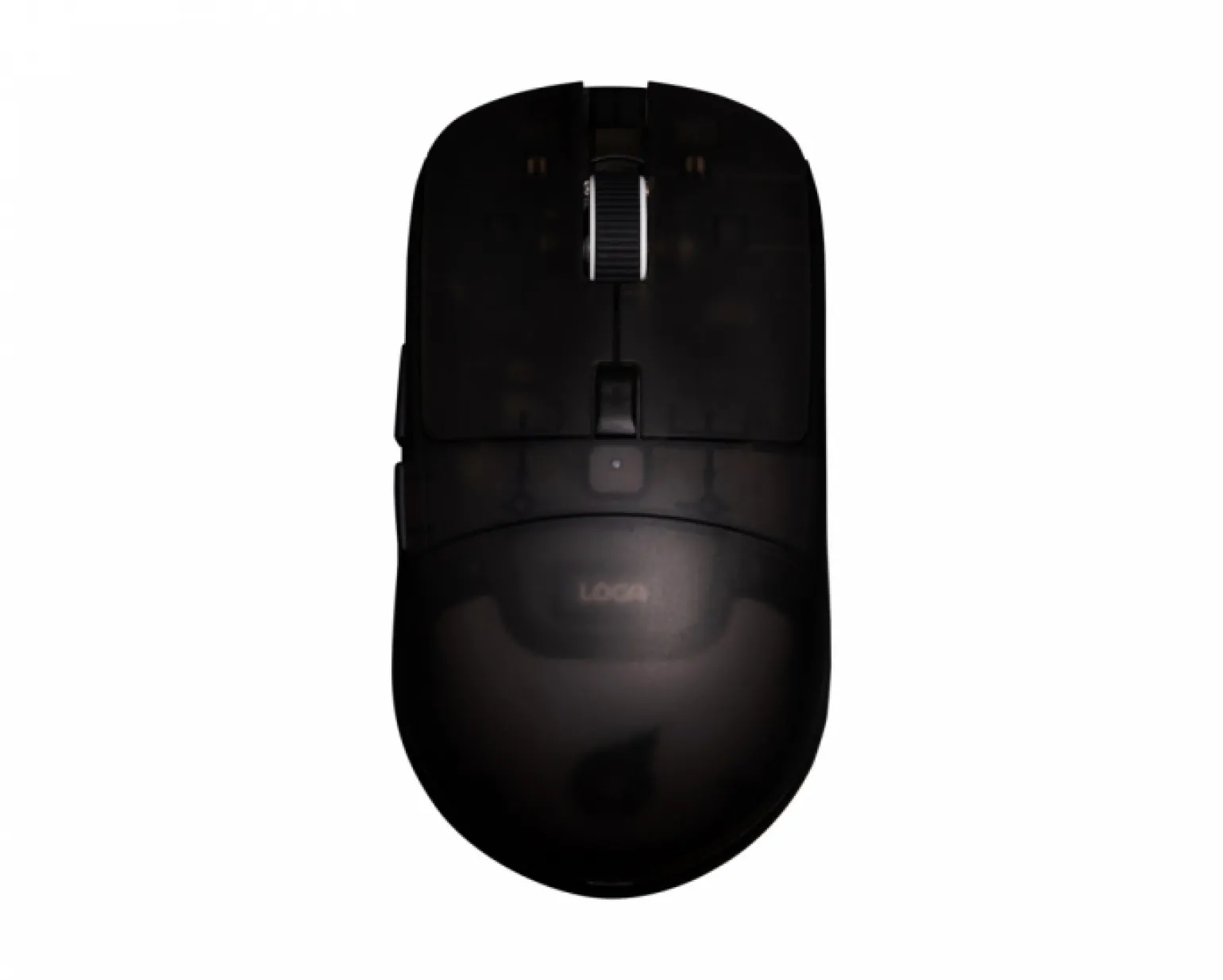 Shinryu Pro Wireless Gaming Mouse - Hotswappable Switch - Black/Transparent