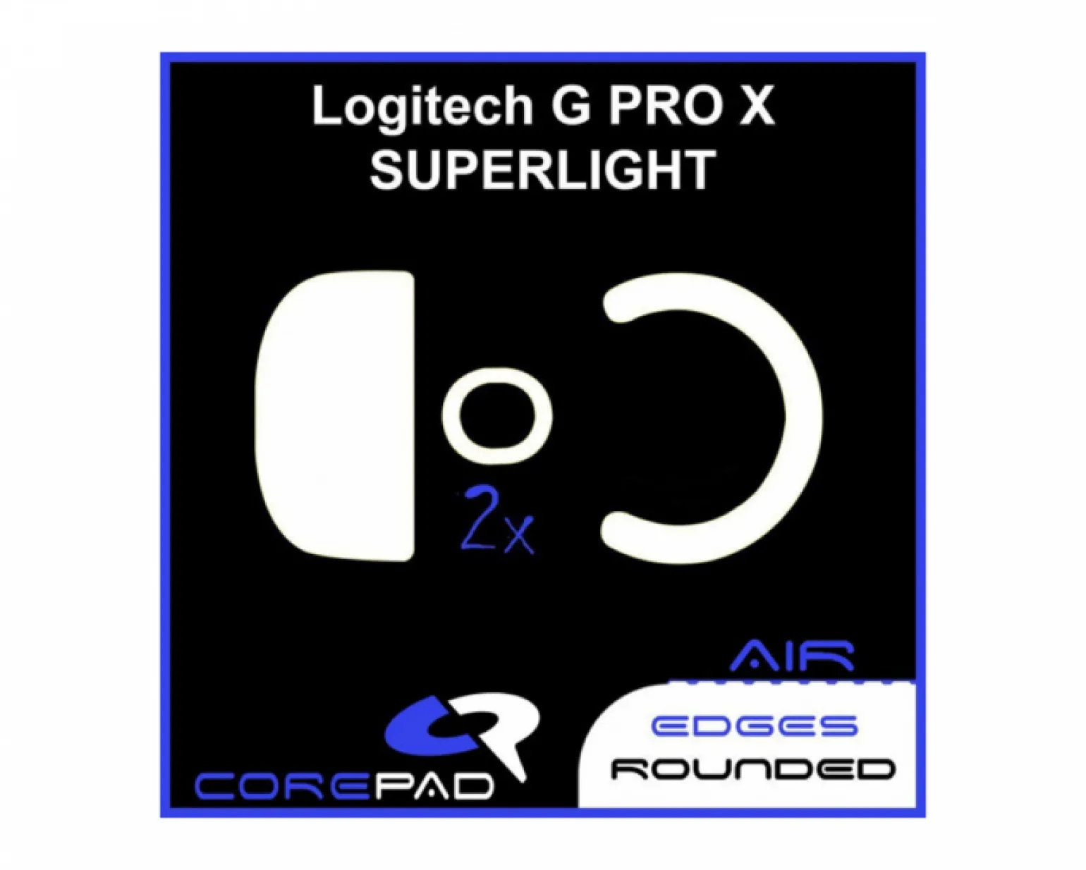 Skatez AIR for Logitech G PRO X Superlight