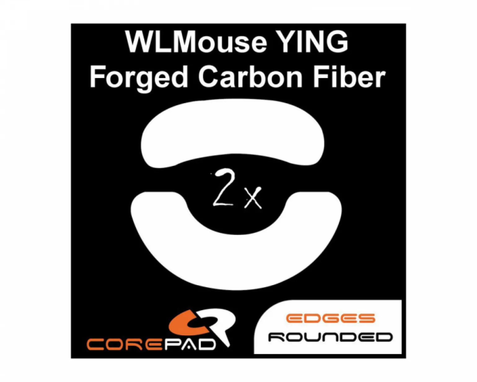 Skatez PRO for WLMouse YING Forged Carbon Fiber