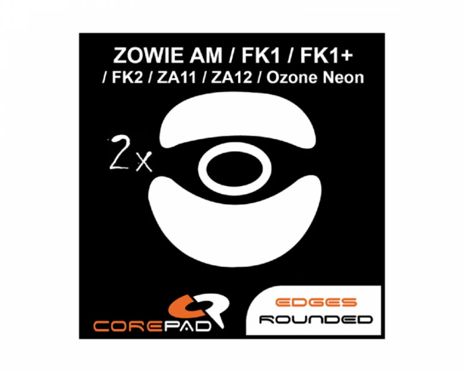 Skatez PRO 110 for Zowie FK-/S-/ZA11-/ZA12-Series,Ducky Feather/Ultralight