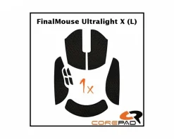 Soft Grips for FinalMouse Ultralight X Large - White
