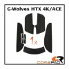 Soft Grips for G-Wolves HTX 4K/ACE - White