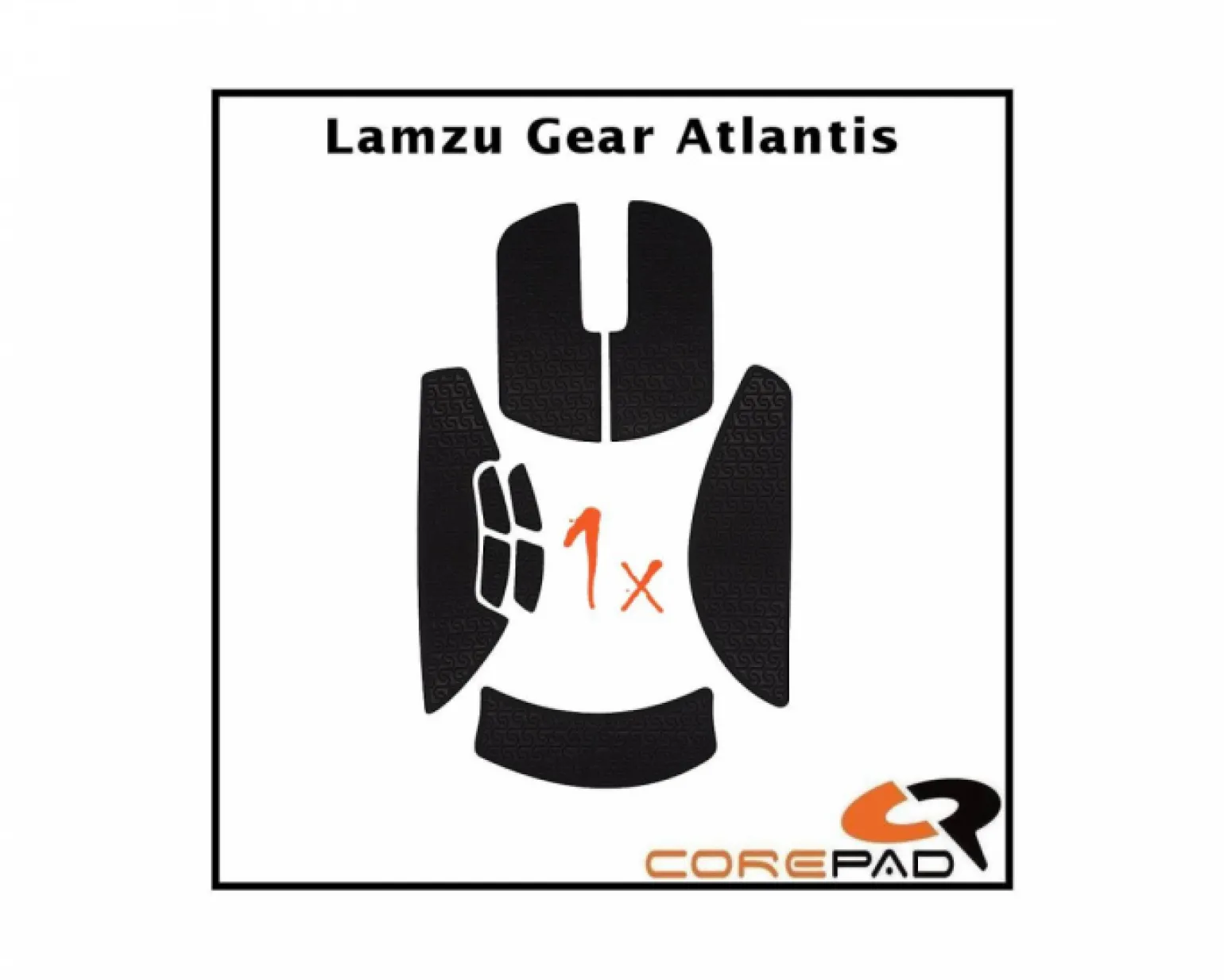 Soft Grips for Lamzu Atlantis - Orange