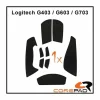 Soft Grips for Logitech G403/G603/G703 Series - White