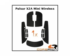 Soft Grips for Pulsar X2A Mini Wireless - Black