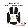 Soft Grips for Pulsar X3 LHD - Black