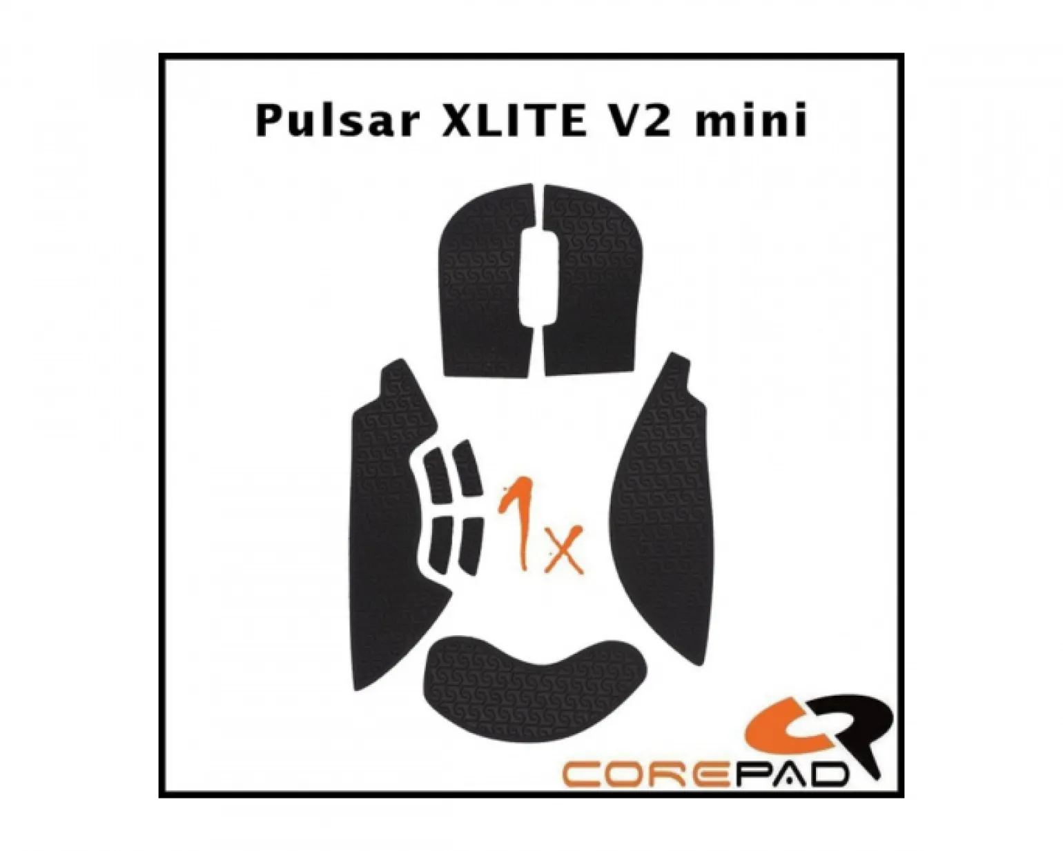 Soft Grips for Pulsar Xlite V2 mini Wireless - Orange