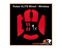 Soft Grips for Pulsar Xlite Wired/Xlite Wireless/Xlite V2 Wireless - Red