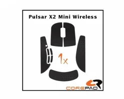 Soft Grips for Pulsar X2 Mini / X2 CrazyLight - Red