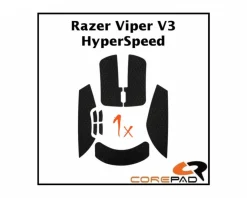 Soft Grips for Razer Viper V3 HyperSpeed Wireless - Black