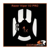 Soft Grips for Razer Viper V2 Pro Wireless - White