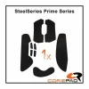Soft Grips for SteelSeries Prime Series - Red