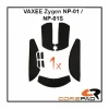 Soft Grips for Vaxee NP-01/NP-01s - Orange
