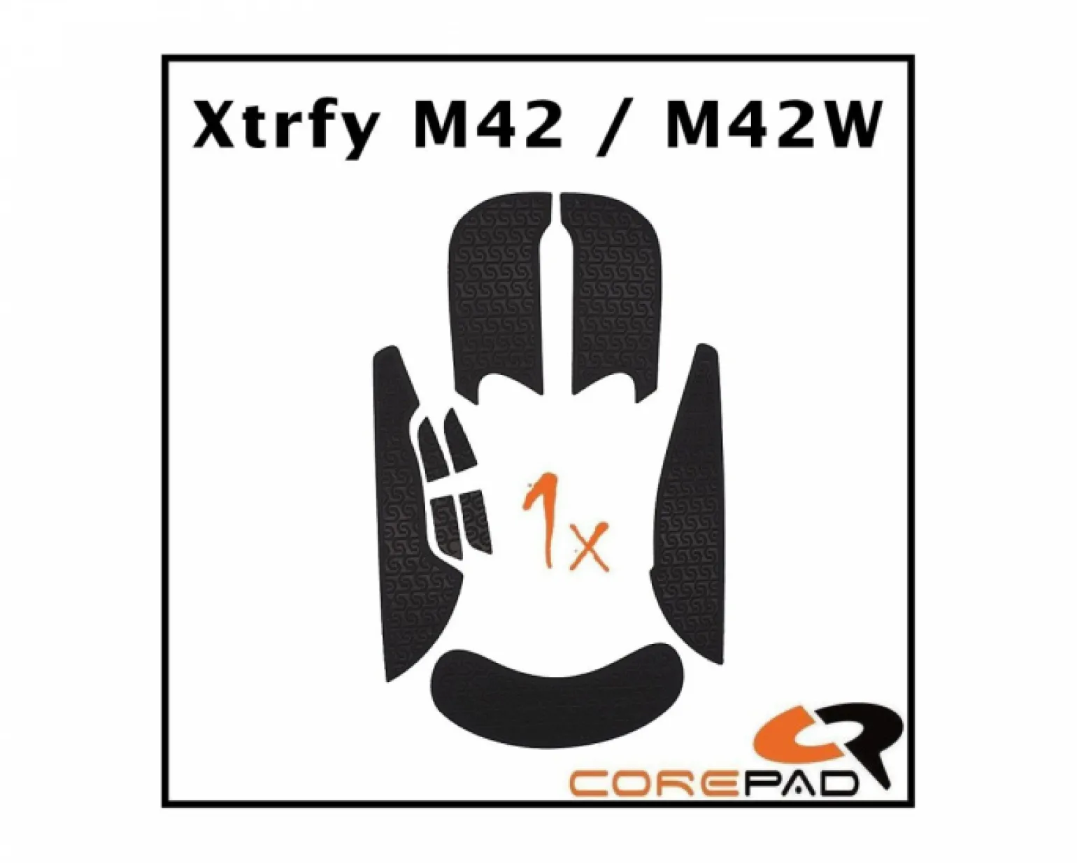 Soft Grips for Xtrfy M42 Wired/M42W Wireless - Red