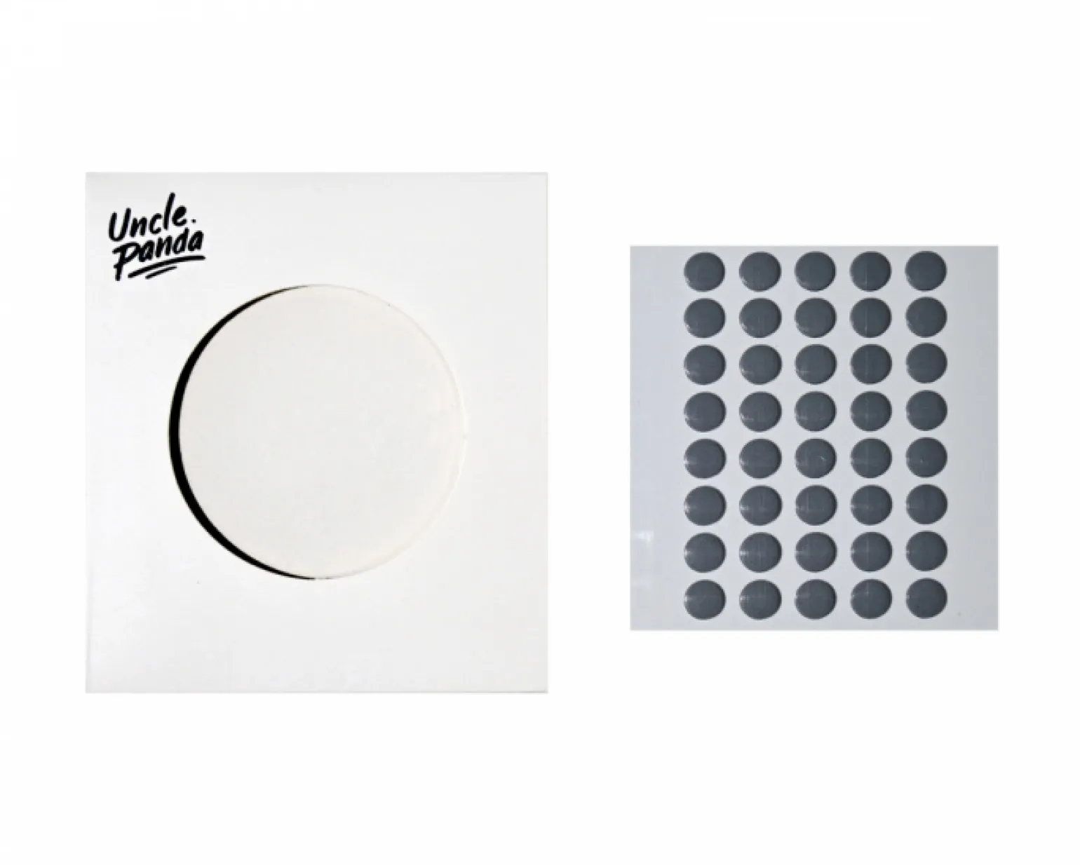 Spirit Dots - Grey - 40 pcs
