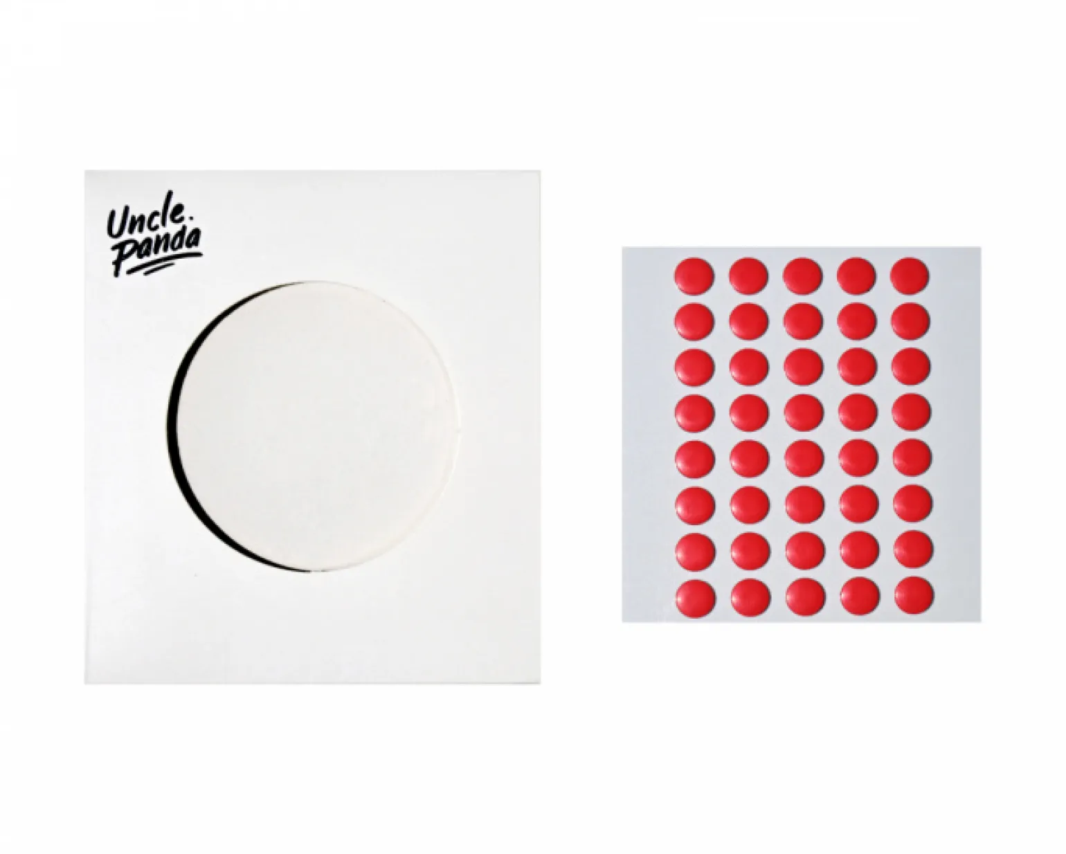 Spirit Dots - Red - 40 pcs