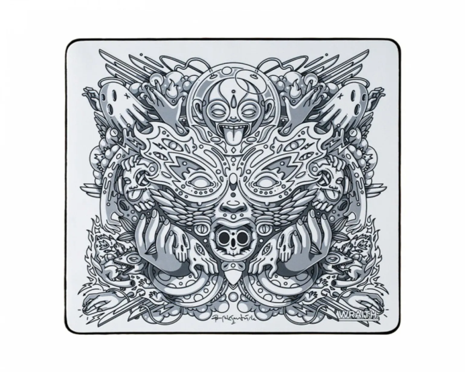 Spirit of Aim Mousepad - Speed - White