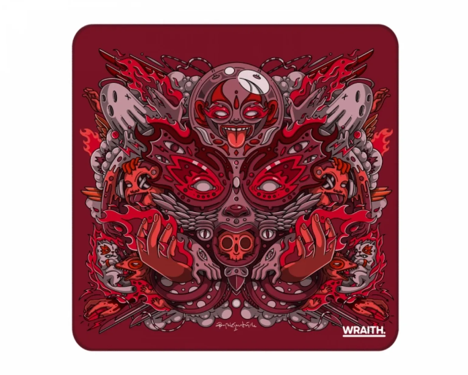 Spirit of Aim Pro Mousepad - Speed - Red