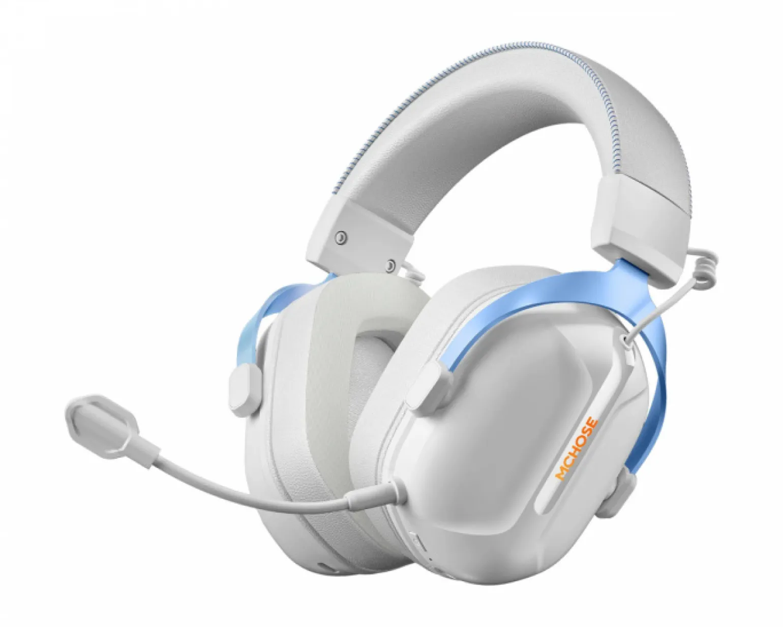 S9 Pro Wireless Headset - White/Blue