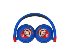 Super Mario Junior Bluetooth On-Ear Wireless Headphones - Blue