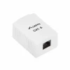 Surface Mount Unshielded 1X RJ4 Cat6