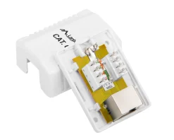 Surface Mount 1X RJ4 Cat6