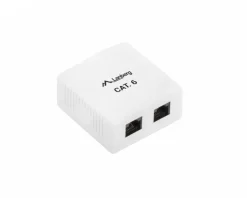 Surface Mount 2X RJ4 Cat6