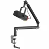 TAM8 Dynamic Gaming Microphone and Boom Arm - Black