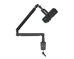 TAM8 Dynamic Gaming Microphone and Boom Arm - Black