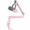 TAM8 Dynamic Gaming Microphone and Boom Arm - Pink