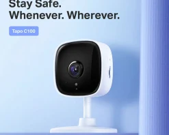 Tapo C100 Home Security Wi-Fi Camera - Surveillance Camera