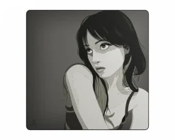 The Girl - Premium Gaming Mousepad