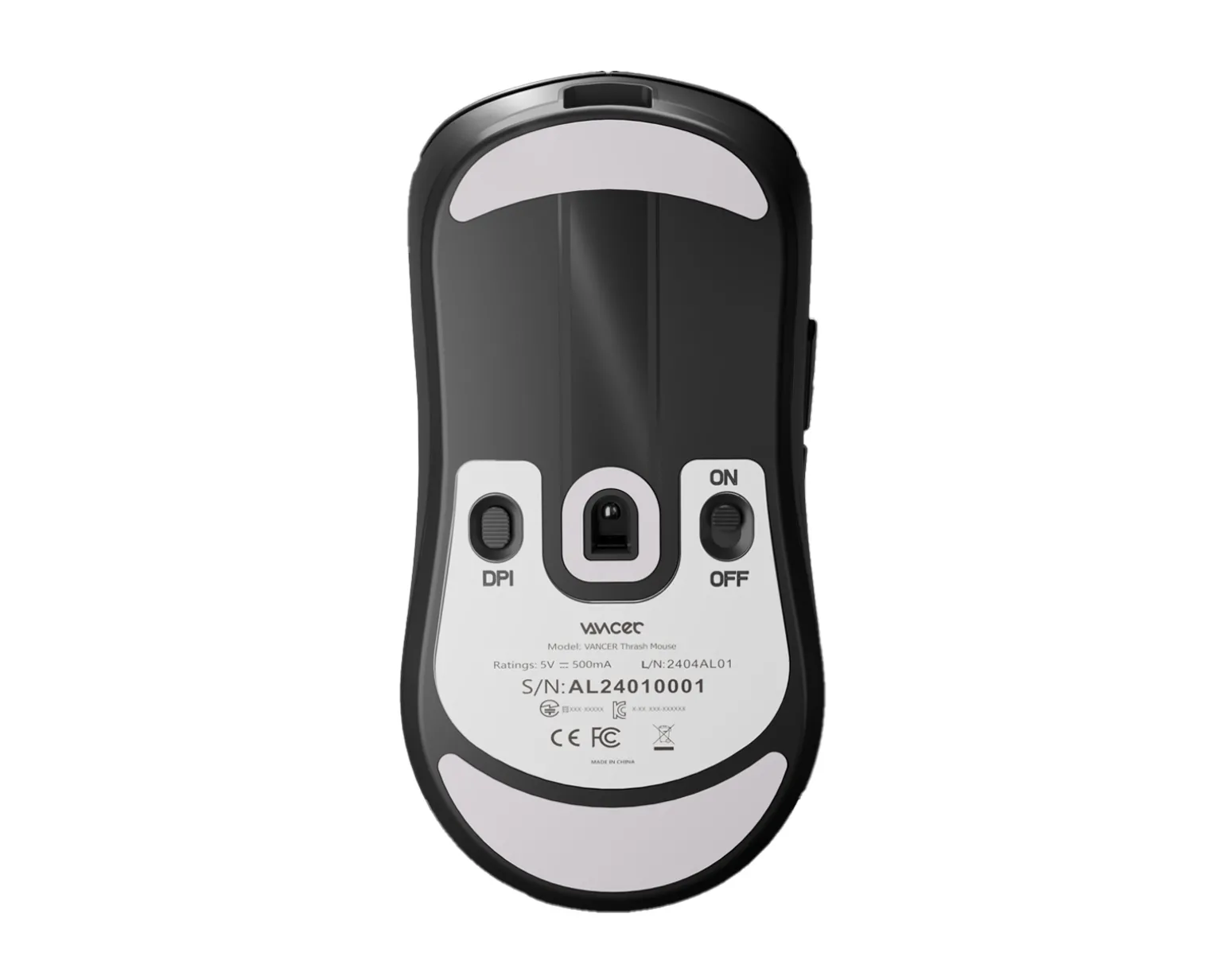Thrash 4K Wireless Superlight Gaming Mouse - Black
