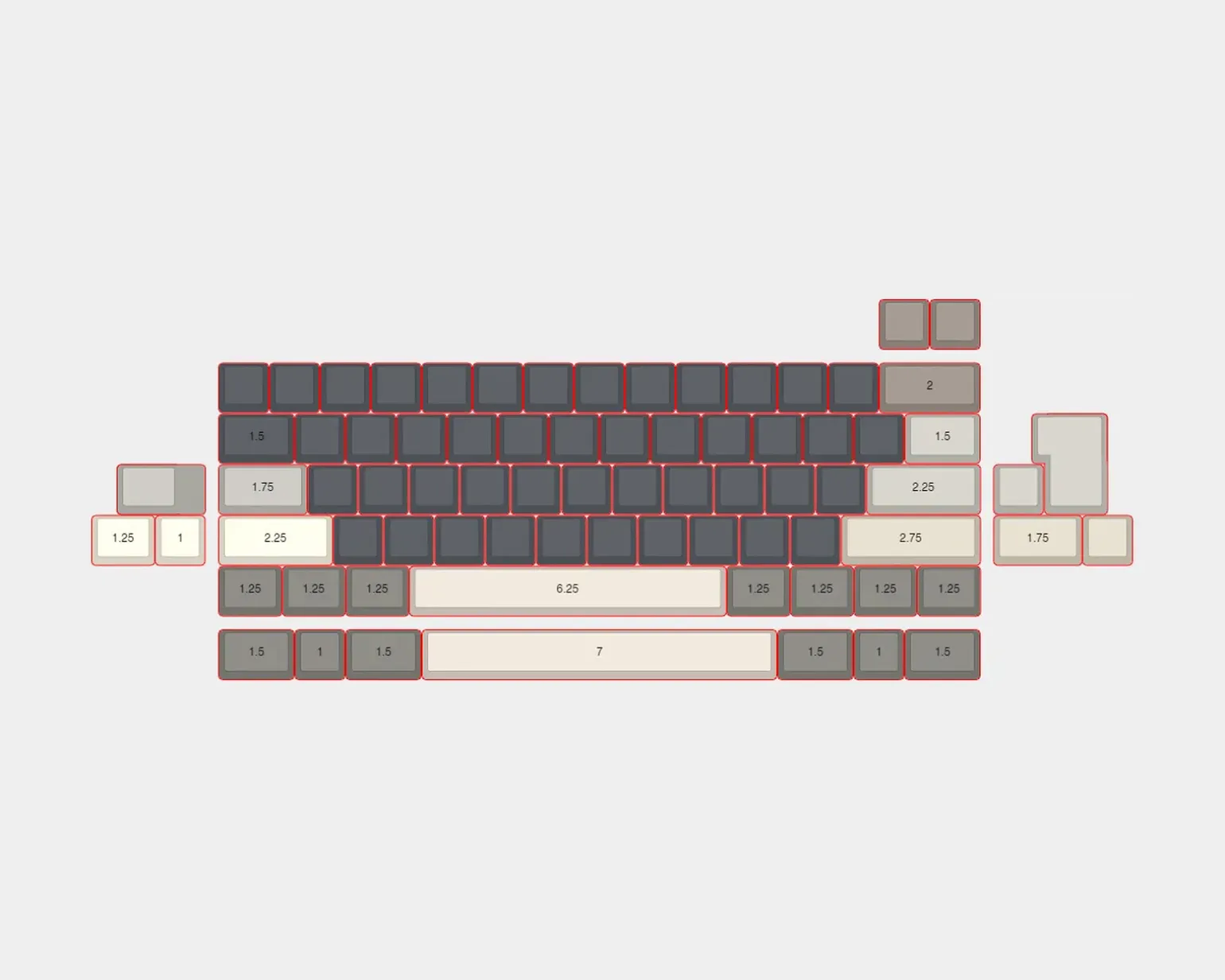 TOFU60 2.0 WK E-coating Lavender + ISO PCB