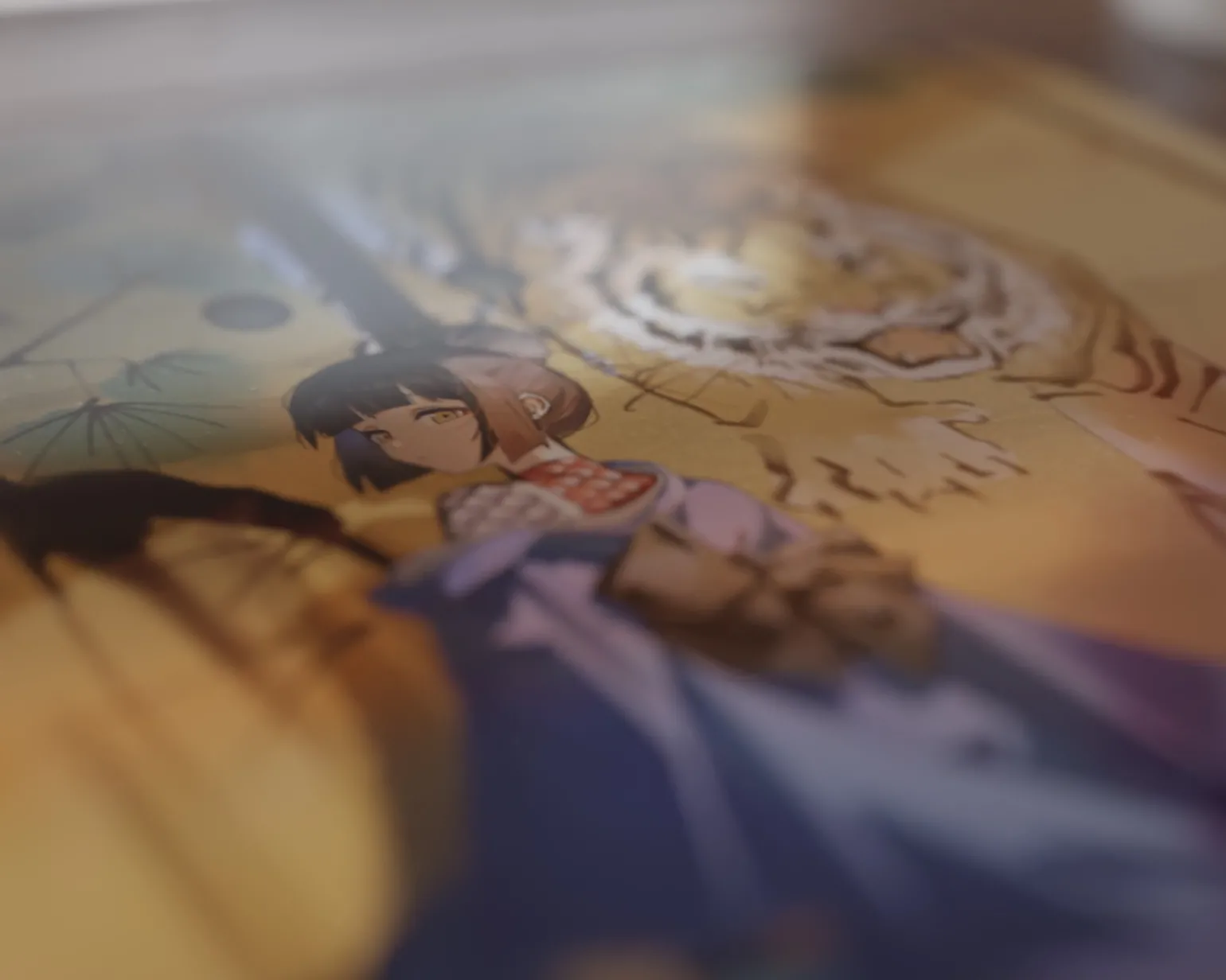 Tora Glass Mousepad - Limited Edition