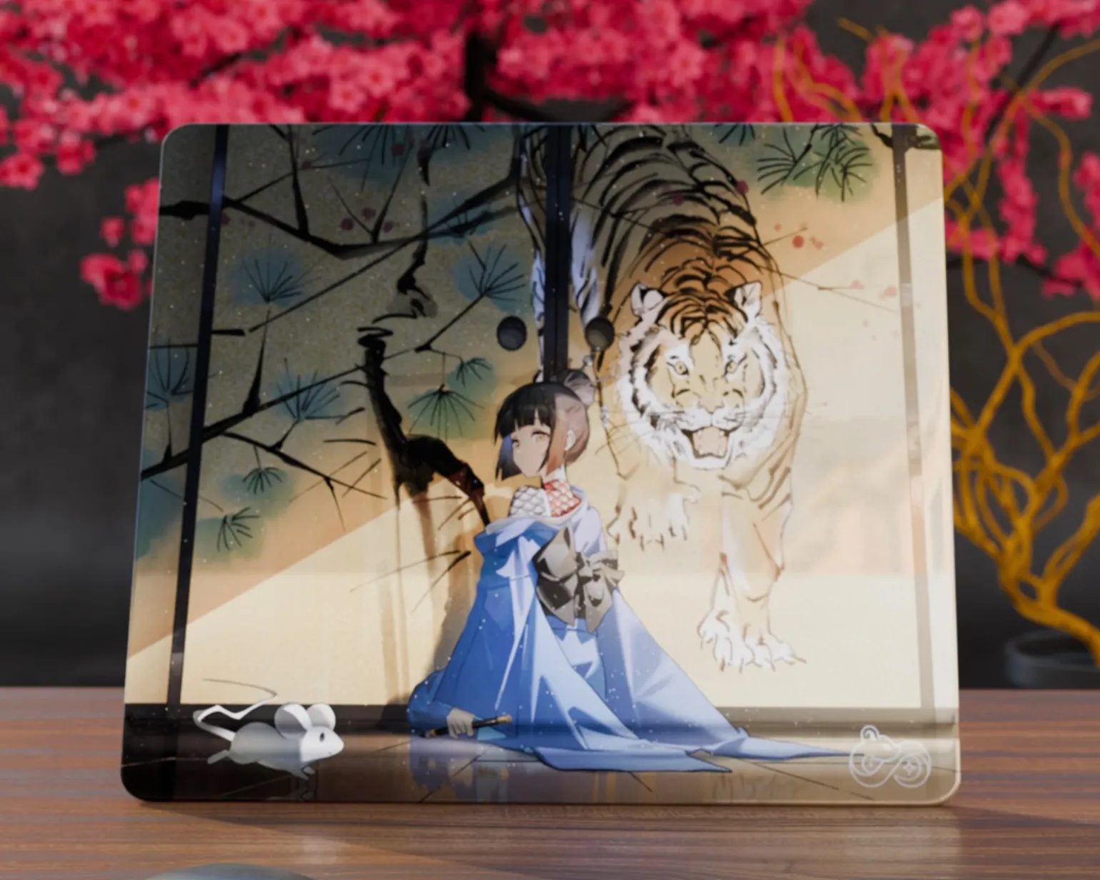 Tora Glass Mousepad - Limited Edition