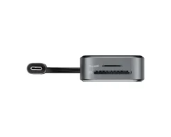 Transparent USB-C Docking Station - 10 ports