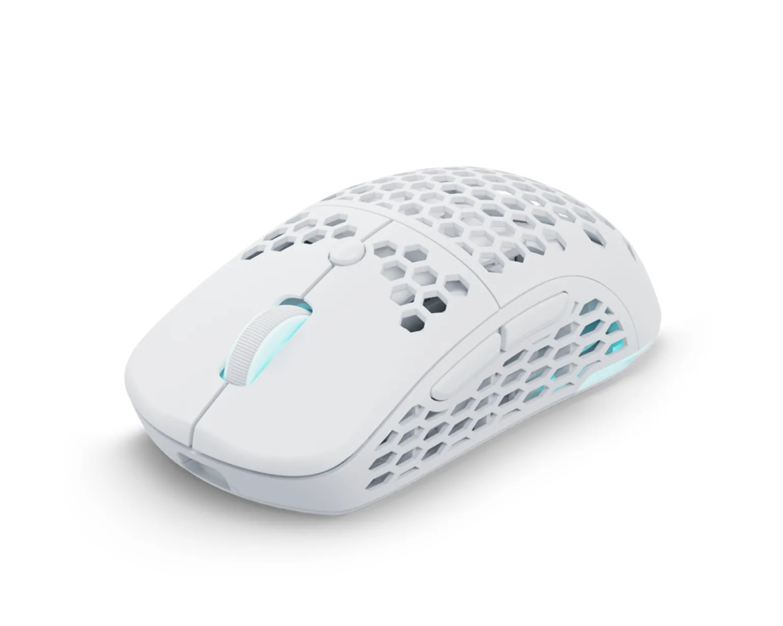 Ultra Custom Ambi Wireless Gaming Mouse - Honeycomb - White