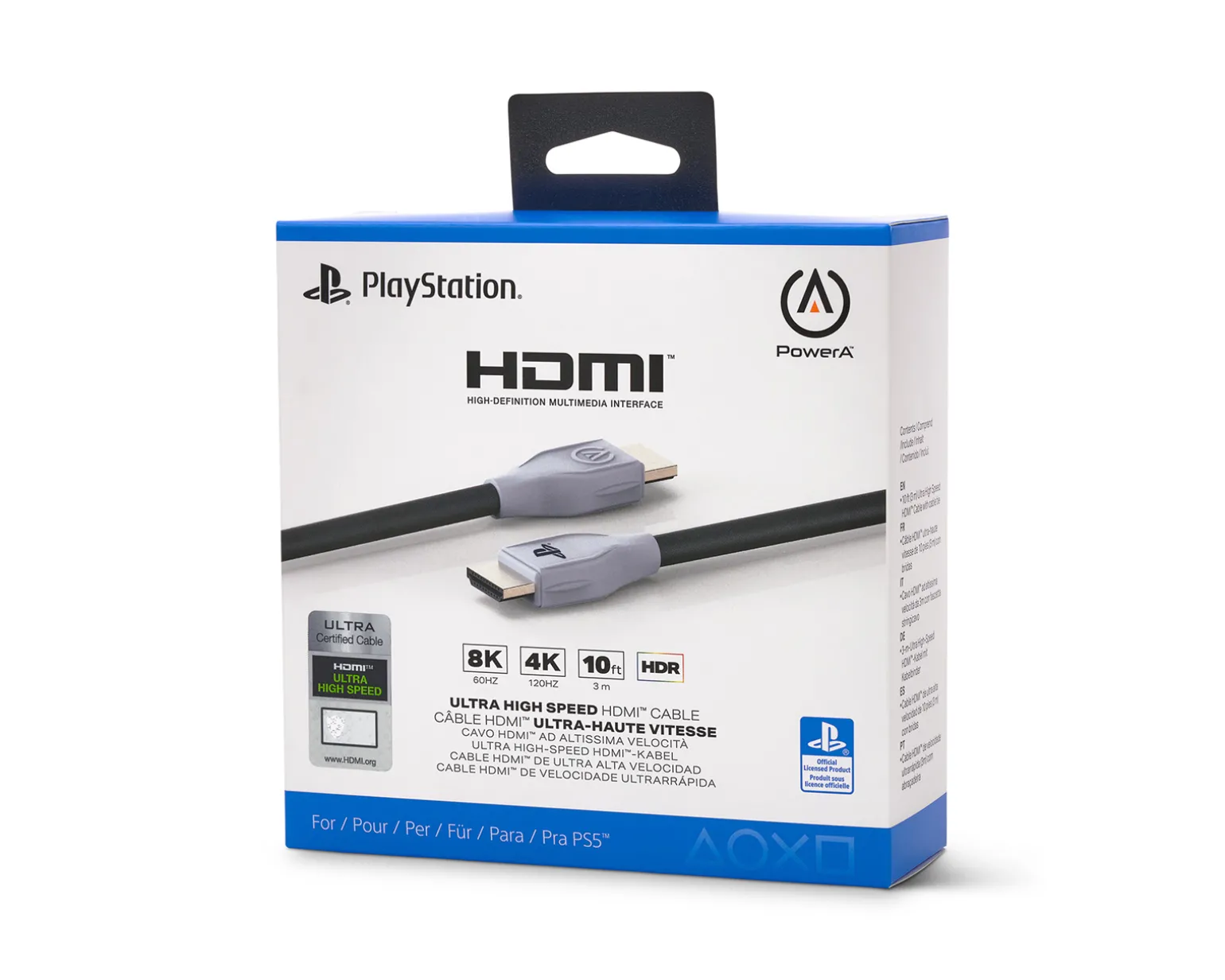 Ultra High Speed HDMI Cable for PlayStation 5 - 3m