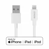 USB-A to Lightning MFi - Charge/sync cable 3m - White