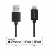 USB-A to Lightning MFi - Charge/sync cable 2m - Black