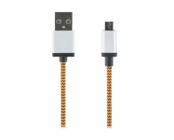 USB-A to USB Micro-B - 1m - Orange