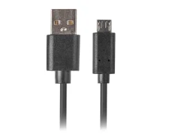 USB 2.0 Cable MICRO-B to USB 1m QC 3.0 Black