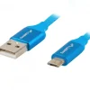 USB 2.0 Cable Premium MICRO-B to USB 1m QC 3.0 Blue