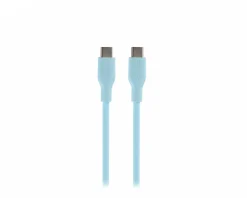 USB-C Charging Cable 60W Silicone - Turquoise - 1,5m