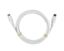 USB-C Charging Cable 60W Silicone - White - 1,5m