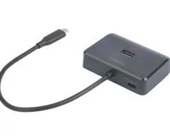USB-C Docking Station with 4 Ports - Black